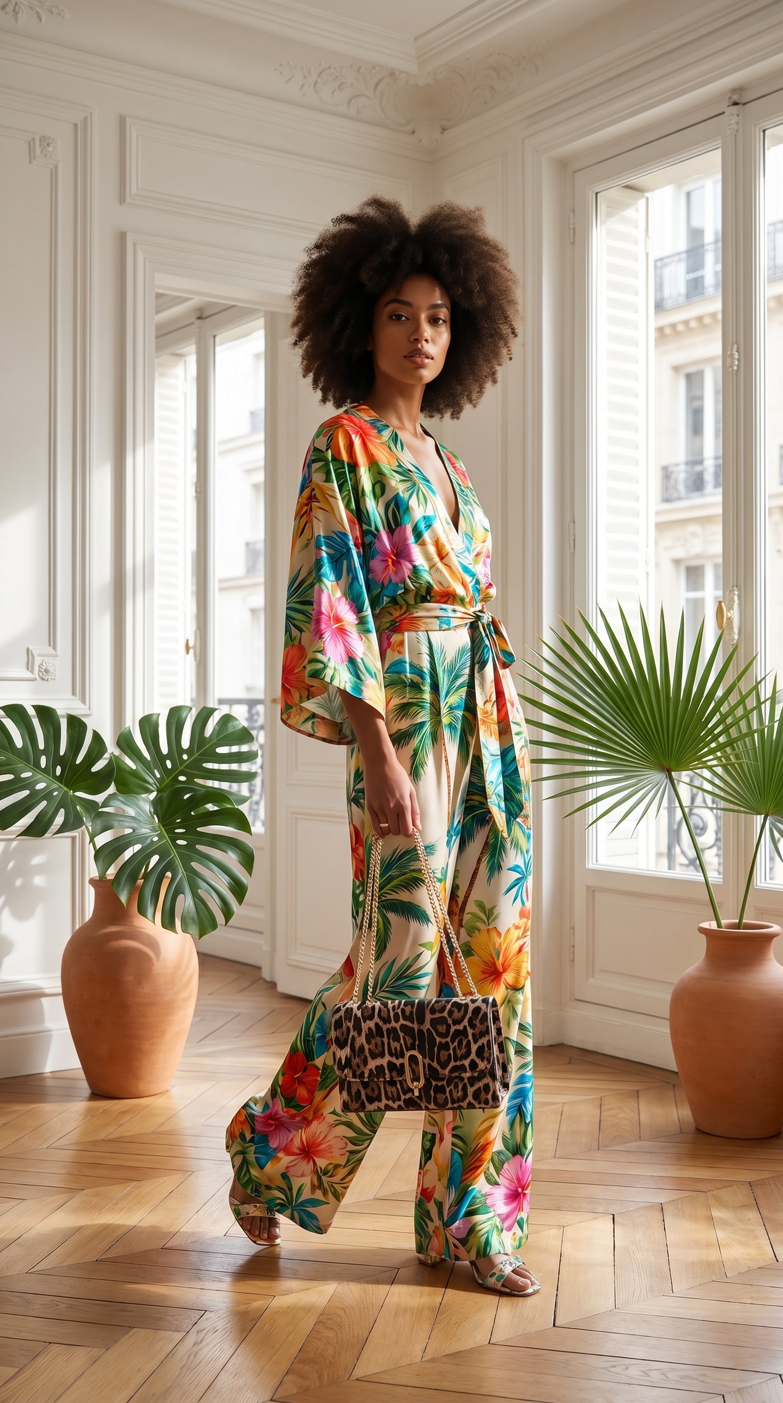 Sac Model Leopard Loève